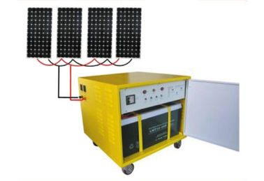 1200W AC Off Siatka Solar Power Systems, 5W * 4szt lampa LED W zestawie