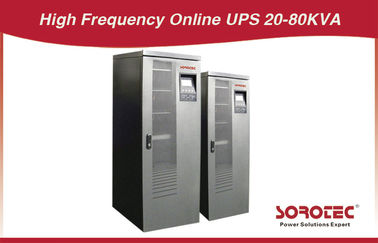 Trójfazowy zasilacz UPS 380 V AC 20, 40, 80 KVA wysokiej częstotliwości z RS232, AS400, RS485