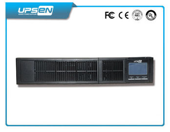 Jednofazowe 1kVA - 10kVA wysokiej częstotliwości Dobudowa Rack UPS z cyfrowym ekranie LCD