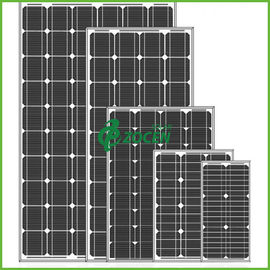 Wysoka wydajność 80W 18V Ostry monokrystaliczne panele słoneczne Czarny