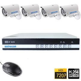 System alarmowy 4CH NVR gospodarcza Zestawy CCTV KIT ONVIF H.264 HD 720P Wodoodporna kamera IP Wireless Z ICR