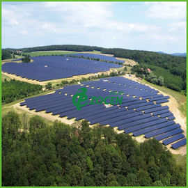 50mW na ruszcie Large Scale fotowoltaiczne Elektrownie z aluminiowym wsporniku