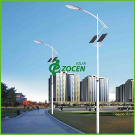 Biały zimny 2 szt Highway 36W Panel słoneczny uliczne z 10M Polaka