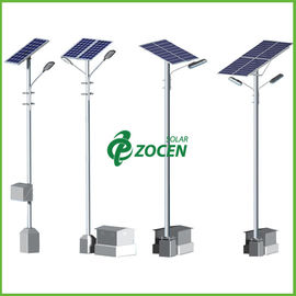 3M Pole 5W Solar Panel Światła uliczne słoneczne ogrodowe Lampy z hartowanego szkła Klosz