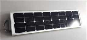 40W Zintegrowany Solar Powered światła uliczne, Z 60W 12V 30AH Panel i LiFePO4 baterii litowej