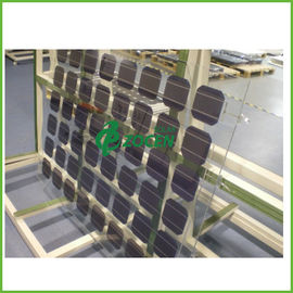 High Efficiency Laminowane dachu Ostry monokrystaliczny Solar Panels 155W 36V
