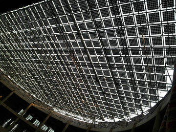 Czarny klienta Shaped 1000VDC duże podwójne szyby Solar Panel 1000 * 1700mm