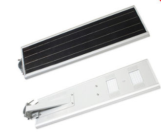 6m Wysokość 12W światła Ciepła biel Bridgelux IP66 Outdoor Zintegrowany Solar LED uliczne