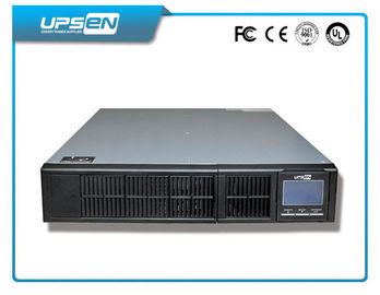 1 Faza komputerowe zasilacze bezprzerwowe UPS Online 10KVA 19 &quot;2U / 3U Wysokość