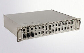 Network Managed Media Converter 16 slotów system Rack Mount
