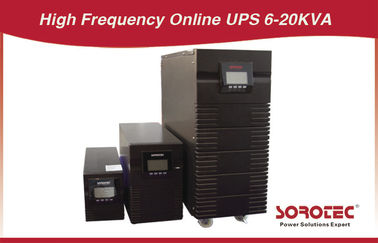 Duży wyświetlacz LCD N + N w trybie online 50Hz 4.2A 240VDC 10KVA / 8000W 110V UPS HP9116B