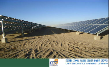 High Efficiency bagażu 30KW Hybrid Solar Power Generator Systemu Dla Fabryki Używanie