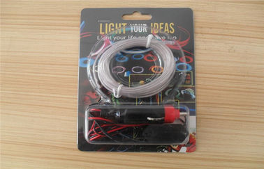 4mm / 5mm elektroluminescencyjne LED EL drutu DC 12V falownik do drzwi i ściany