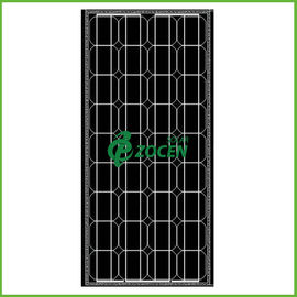 Wysoka wydajność 80W 18V Ostry monokrystaliczne panele słoneczne Czarny