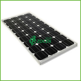 Wysoka wydajność 80W 18V Ostry monokrystaliczne panele słoneczne Czarny
