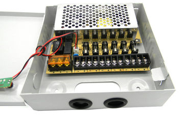 9 Kanał Kamera Zasilacz 12V 5Amps CCTV Power Supply Box