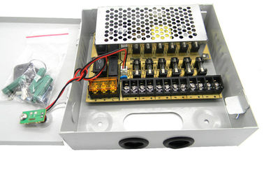 9 Kanał Kamera Zasilacz 12V 5Amps CCTV Power Supply Box