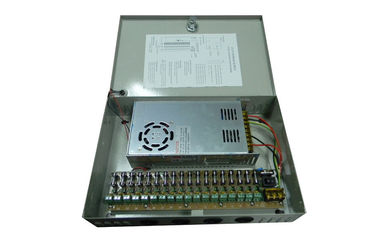 Metal 12V 20A CCTV Zasilacze Box AC100 - 240V 240W Klasa B