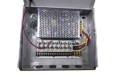 12V 5Amps CCTV Power Supply Box 9 Channel, Kamera Zasilanie