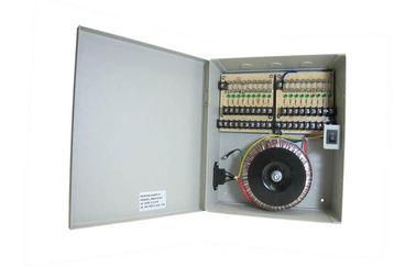 EN55011 klasa B CCTV Zasilacze 400W 18 kanałów, 50 / 60Hz