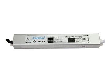 2500mA 12 V DC 30W Wodoodporny sterownik LED / EPA8270C IP68 LED Zasilanie