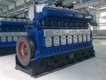Stacja 60mW Genset Electric Power Plant ciężki olej opałowy strzały Diesel Silnik 3-fazowy