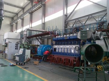 Stacja 60mW Genset Electric Power Plant ciężki olej opałowy strzały Diesel Silnik 3-fazowy