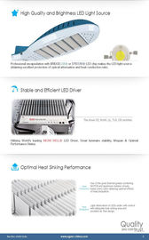 18000 lumenów 165W High Power LED Street Lampy 6000K 5500K 3500K