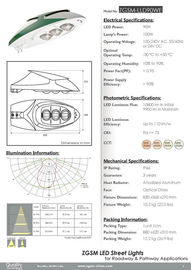 IP66 24V DC LED Street Lamp 110v 200v 230v, diody elektroluminescencyjne