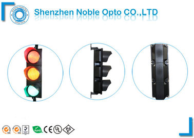300mm High Flux Traffic Lights z PC osłon przeciwsłonecznych, światło sygnalizacji ruchu Solar