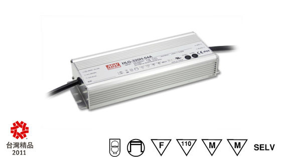 47 - 63Hz MEANWELL Sterownik LED 48V 320W jedno wyjście stałym napięciu